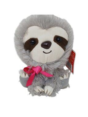 Sloth Only Plush 7" Tall Polyester Fiber Plush Toy Soft Cute #S1-C